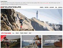 Tablet Screenshot of endurancelife.com